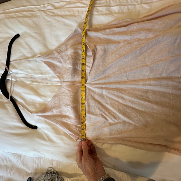 Andrea & Joen Light pink soft linen shift dress - Picture 9 of 13